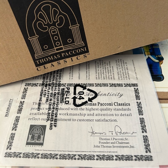 Vintage Thomas Pacconi Classic Christmas Ornaments Set of 10 New Original Box - Picture 3 of 11